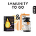 IMMUNITY TO GO, pachet promotional (Dropsuri manuka coacaze + m10 Natural Vitamin D3 2000 IU from lanolin), natural, 93g